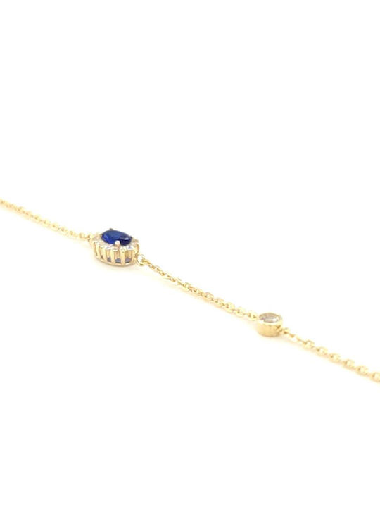 Bracelet Chain made of Gold 14K