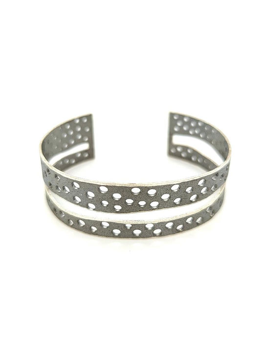 Damen Armband Handschellen aus Silber