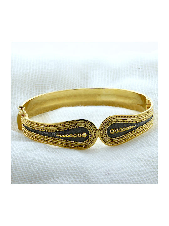 Bracelet Handcuffs made of Gold