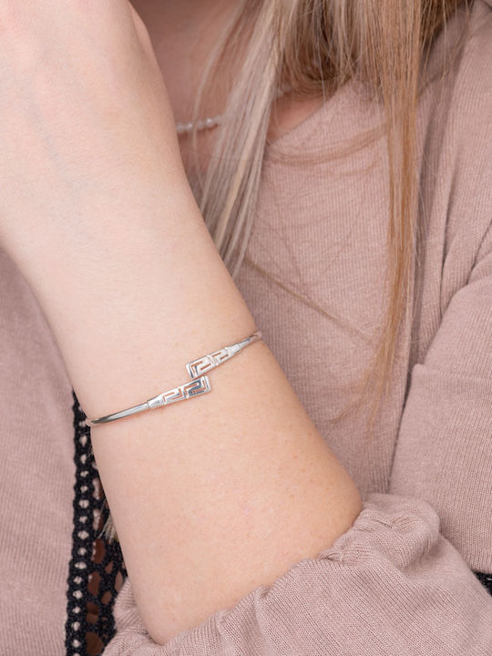 Damen Armband Handschellen aus Silber