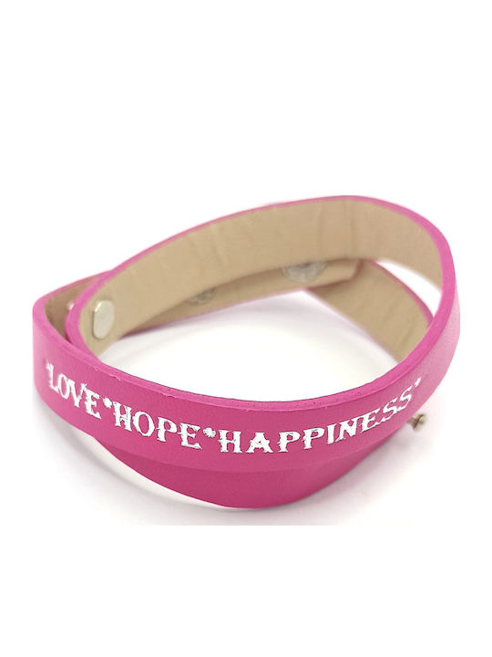 Women's Leather Bracelet 19cm