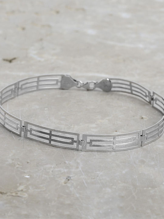 Ioannou24 Bracelet made of White Gold 9K