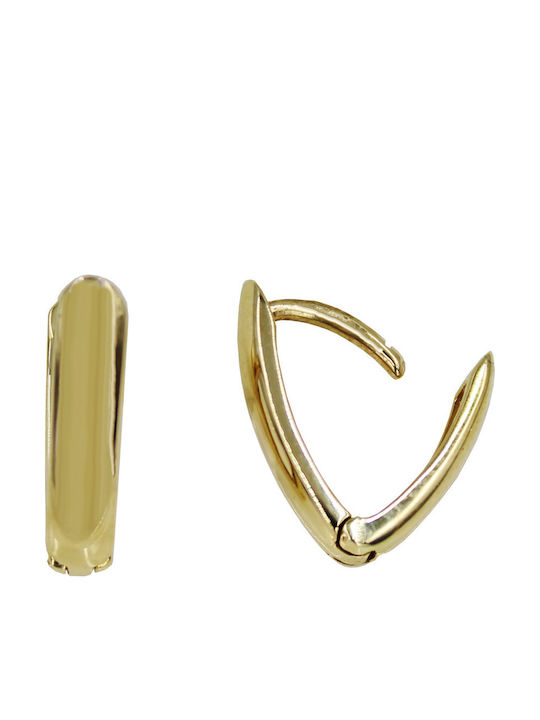 Roloi Kaliamanis Ohrringe aus Gold 14K Roloi Kaliamanis Ohrringe aus Gold 14K