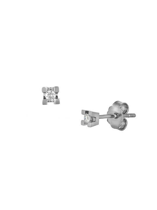 Earrings made of Platinum with Diamond