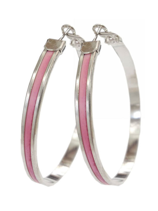 Earrings Hoops made of Silver