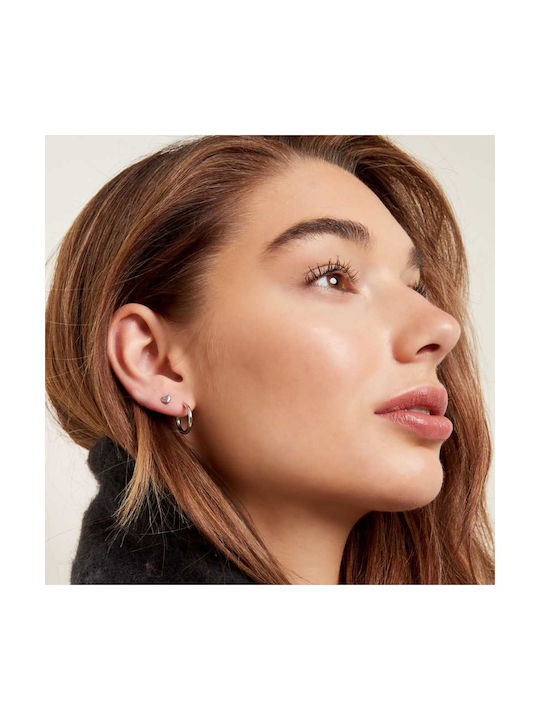 Georgiadis Accessories Earrings Hoops made of Steel Gold Plated