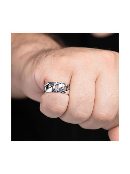 Damen Ring aus Silber