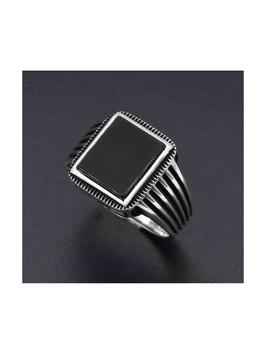 Men's Gold Plated Silver Ring