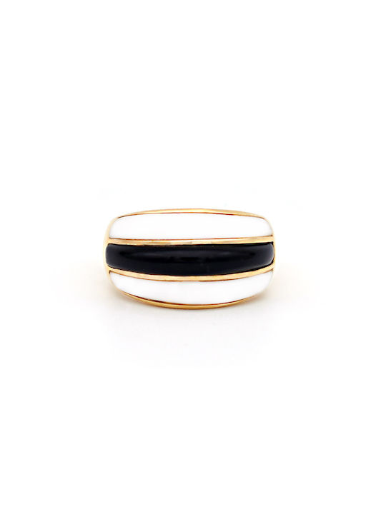 Women's Gold Ring with Pearl 14K