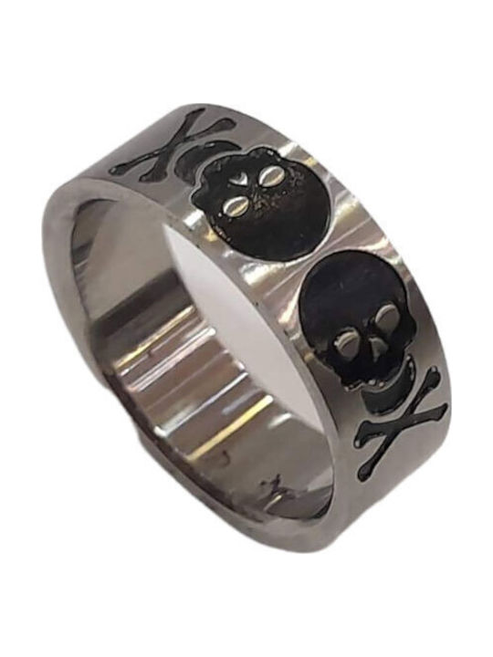BD Jewelery Ανδρικό Δαχτυλίδι από Ατσάλι Επιχρυσωμένο