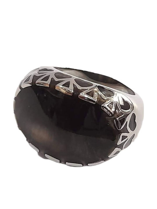 BD Jewelery Bd Jewelery Γυναικείο Δαχτυλίδι από Ατσάλι Επιχρυσωμένο