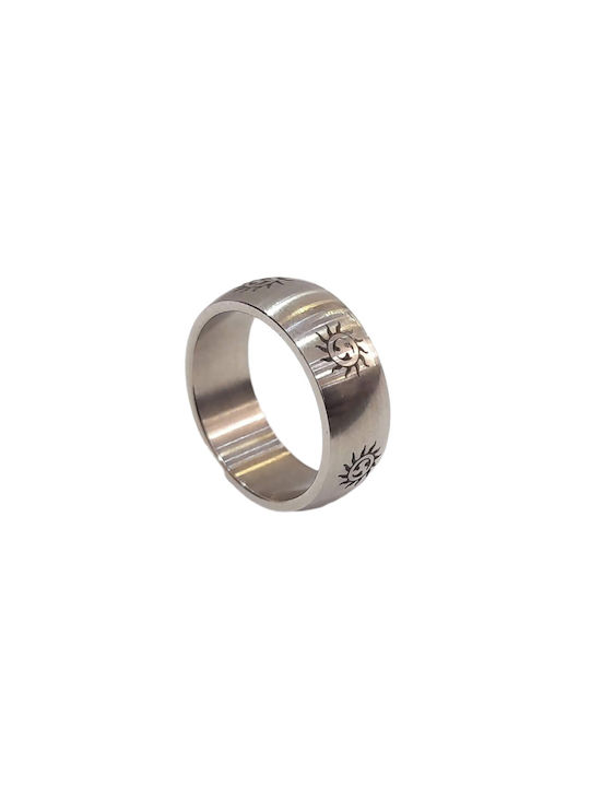 Bd Jewelery Damen Ring aus Stahl Vergoldeter