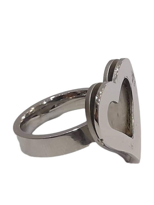 BD Jewelery Bd Jewelery Γυναικείο Δαχτυλίδι από Ατσάλι Επιχρυσωμένο