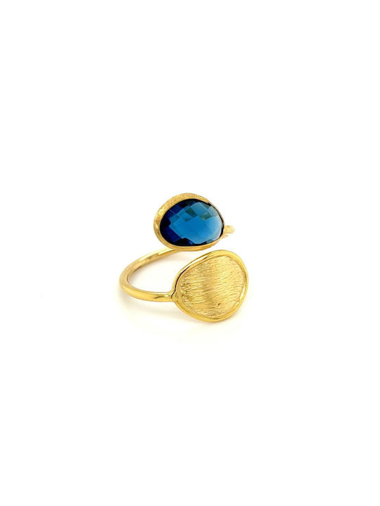 Women's Gold Ring with Stone 14K