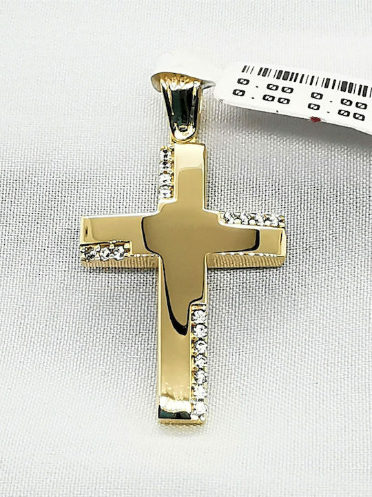 Kosmima1 Women's Gold Cross 14K