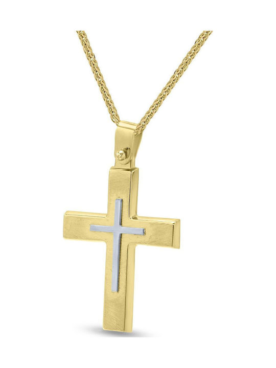 Roloi Kaliamanis Дамски Златен Кръст 14K