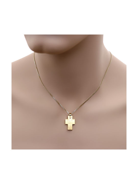 Men's Gold Cross 14K