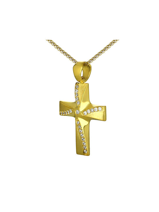 Women's Gold Cross 14K