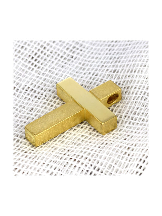 Herren Gold Kreuz 14K