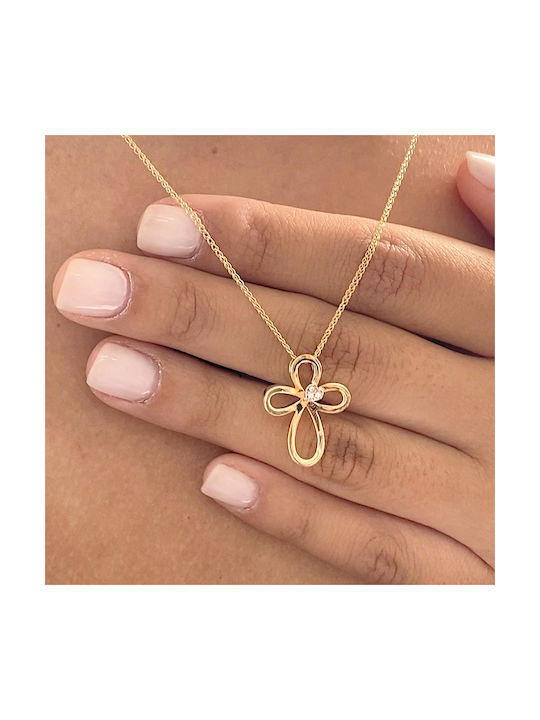 Women's Gold Cross 14K