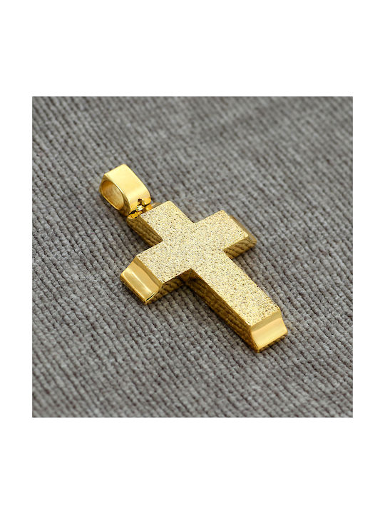 Men's Gold Cross 14K