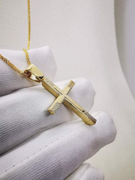 Kosmima1 Gold Σταυρός Beidseitig