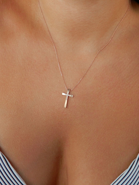 Damen Kreuz mit Kette