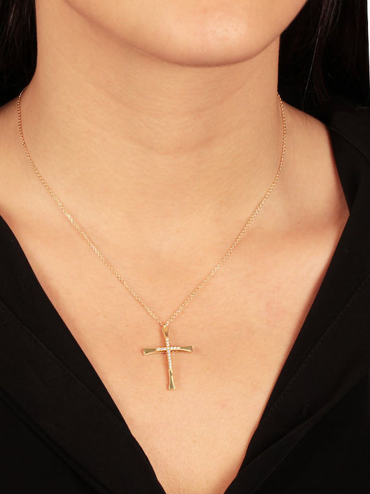 Abadianakis Cruciu Aur 14K