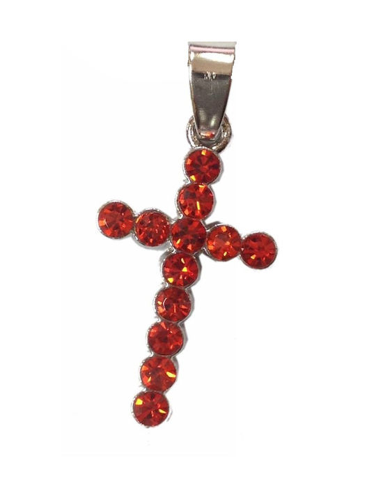 Cross from Silver with Cord