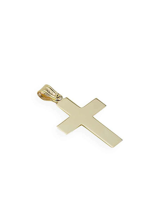 Herren Gold Kreuz 9K