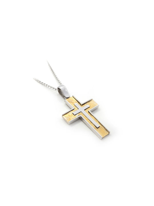 Art d or Women's Gold Cross 14K with Chain