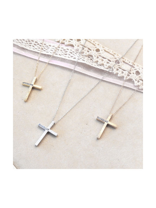 Art d or Gold Cross 18K with Chain