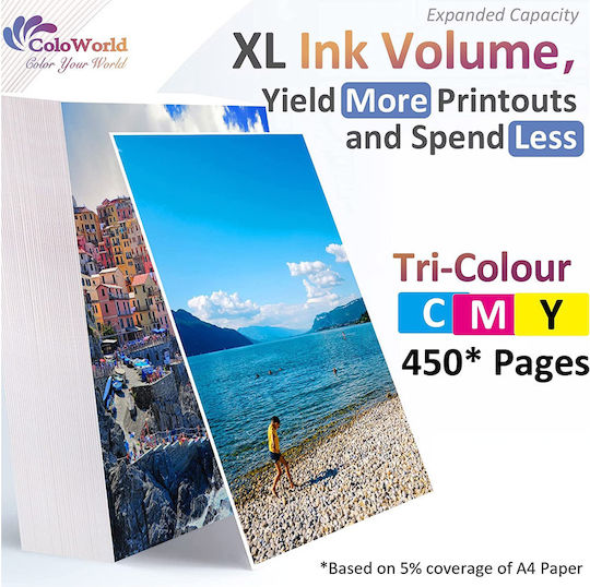 Inkjet Printer Compatible Ink HP 660 Pages Multiple (Color)