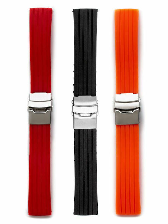 Καουτσούκ Λουράκι Navy Μπλε 20mm