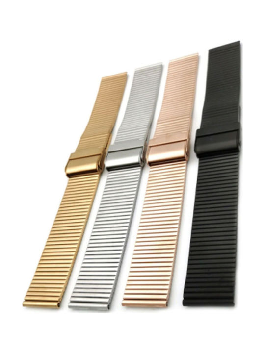 KOSTELO Metallic-Armband Rose Gold 22mm