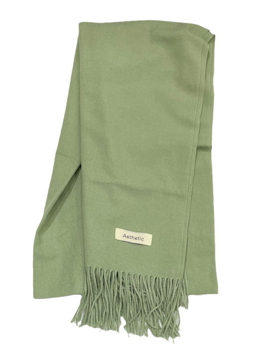 Women's Wool Scarf Green