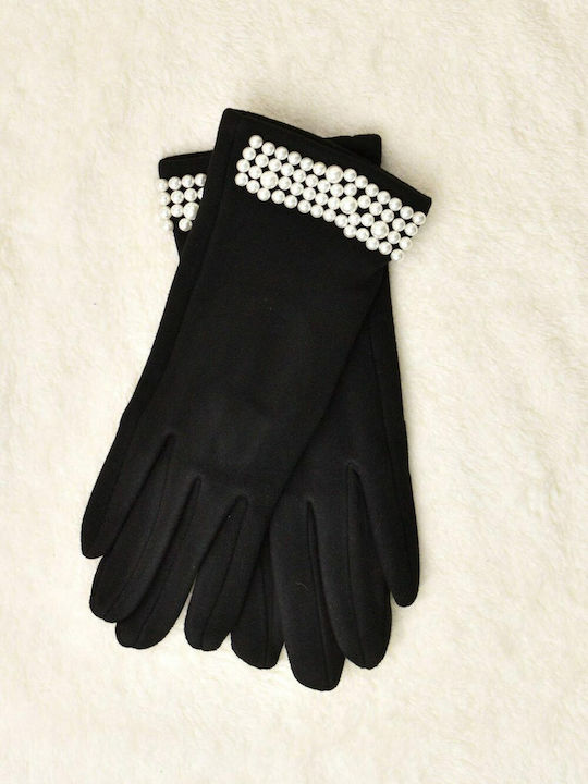 Schwarz Handschuhe Berührung