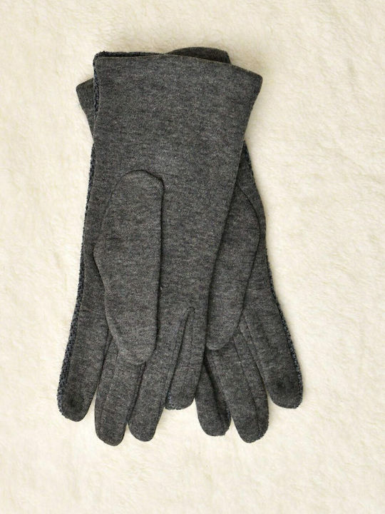 Women's Knitted Touch Gloves Gray
