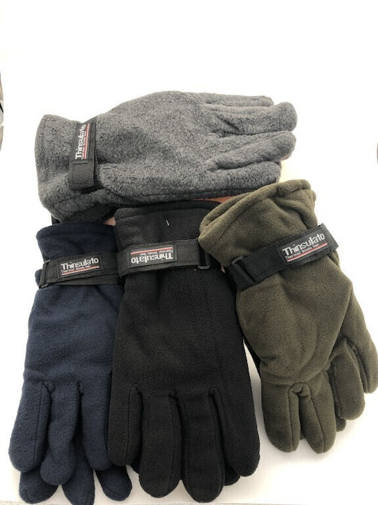 Marineblau Vlies Handschuhe