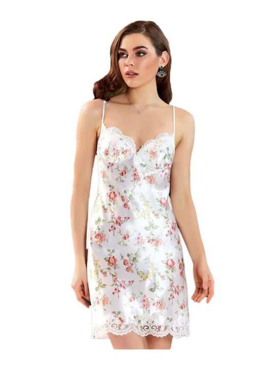 FMS FMS Damen Schlafanzug & Pyjamas Winter Weiß Marie