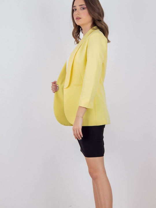 Nunu Women's Blazer Yellow