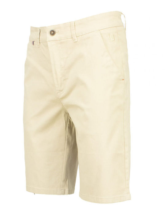 Leonardo Uomo Herrenshorts Chino Ecru