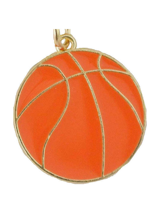 Tatu Moyo Handmade Metallic Gold Keychain