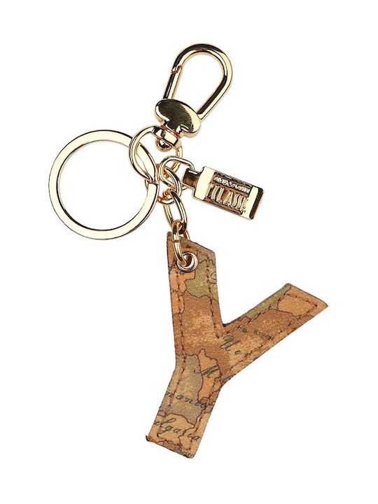 Alviero Martini 1a Classe Keychain Leather