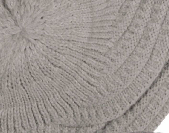 Beanie Unisex Beanie Knitted in Gray color