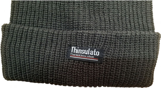 Beanie Männer Beanie Gestrickt in Marineblau Farbe