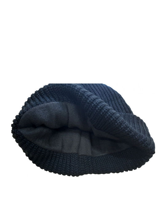 Beanie Ανδρικός Σκούφος Πλεκτός σε Γκρι χρώμα