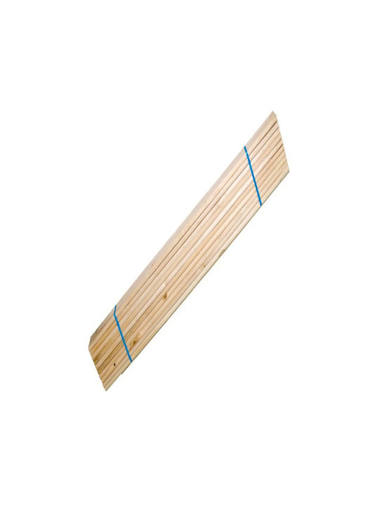 Bed Single Metal Bronze with Slats & Mattress 90x200cm