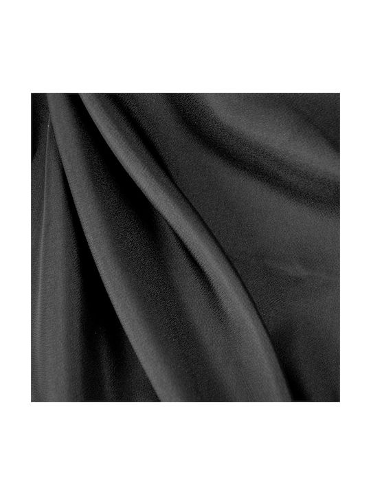 Saray Home Curtain with Pencil Pleat Black 140x280cm