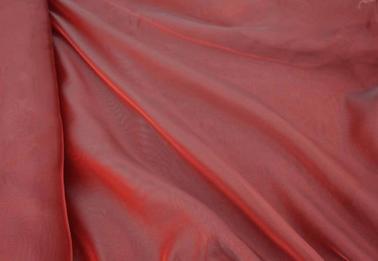 Saray Home Curtain With Pencil Pleat Red 140x280cm